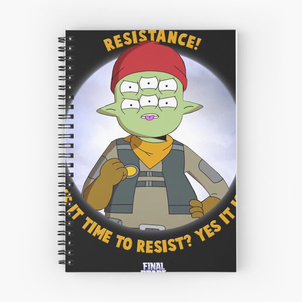 Item preview, Final Space - Tribore Menendez Resistance Leader designed and sold by JerryGrady1.