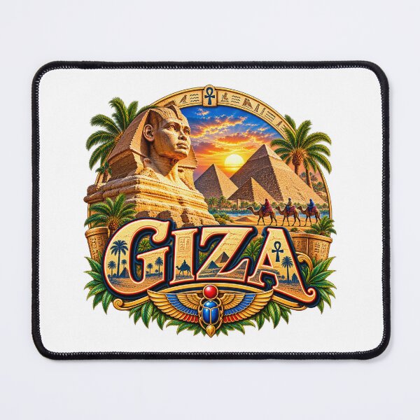 Item preview, Giza Egypt – Sphinx Pyramids & Desert Adventure designed and sold by Wandervogel123.