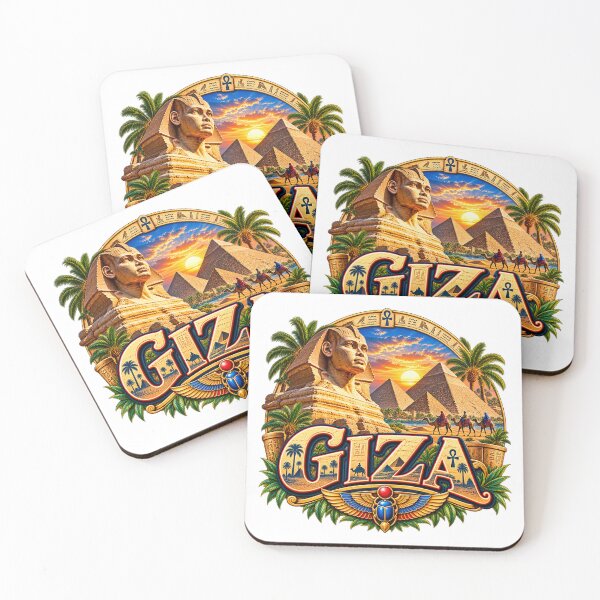 Item preview, Giza, Egipto: Pirámides de la Esfinge y aventura en el desierto. designed and sold by Wandervogel123.
