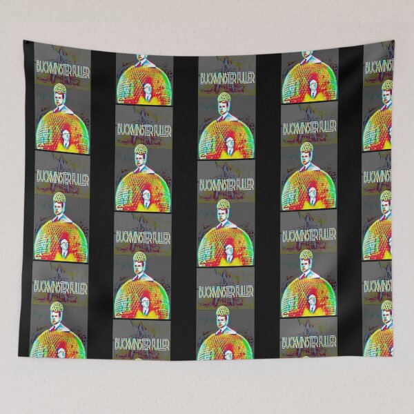 Item preview, Psychedelic Geodesic Dome Architecture Portrait Art designed and sold by TrangBeGhEo.