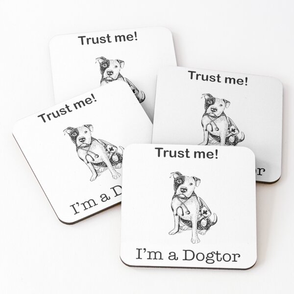 Item preview, Trust Me I'M A Dogtor designed and sold by tamiya-mortimer.