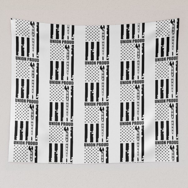 Item preview, Union Proud Ironworker American Flag designed and sold by sirda-rrow.