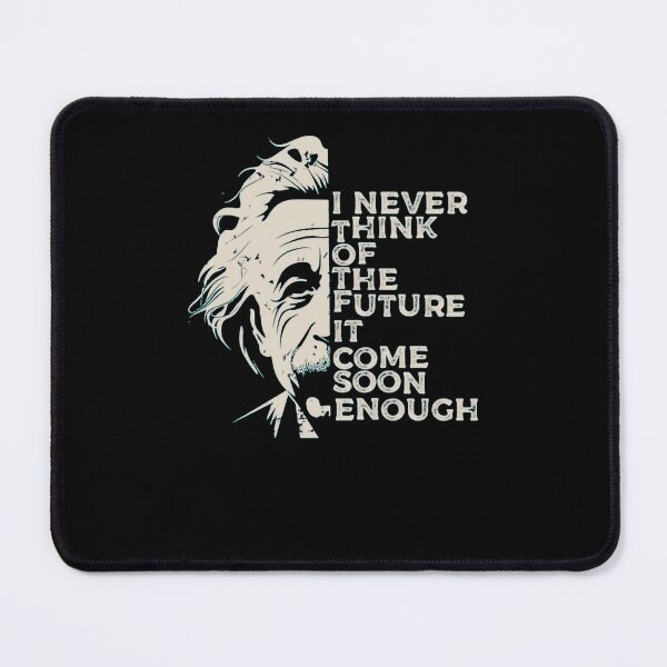 Item preview, Wise Scientist Half Face Typography Quote designed and sold by LelahMorar5.