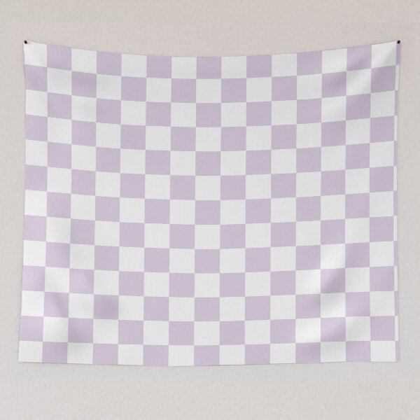 Item preview, Light Purple Checkered Pattern designed and sold by The Innocent Ghost Project.