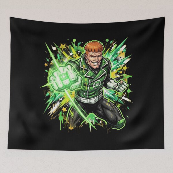 Artikelvorschau, Guy Gardner Green Lantern Ring entworfen und verkauft von hasungqy.