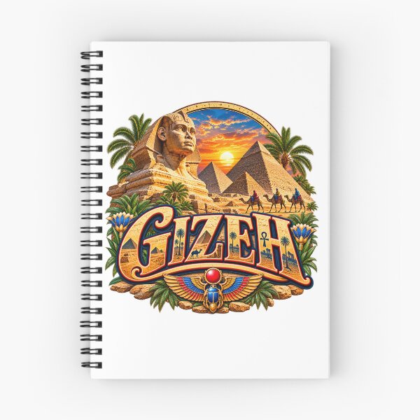 Item preview, Giza, Egypt – Sphinx, Pyramids & Camel Caravan designed and sold by Wandervogel123.