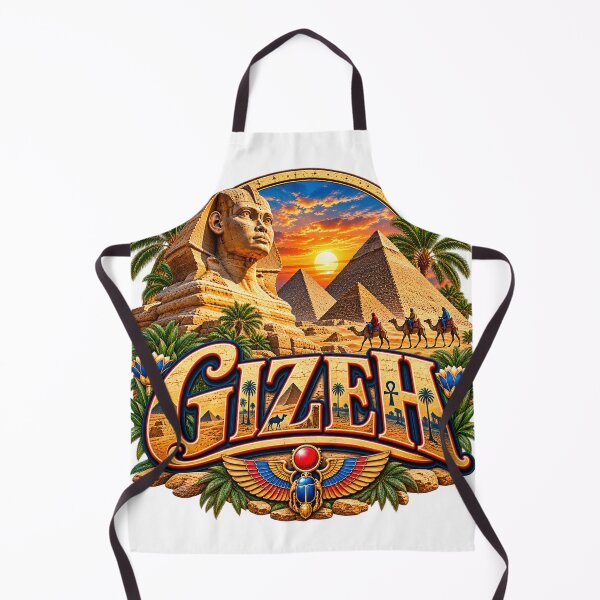 Item preview, Giza, Egypt – Sphinx, Pyramids & Camel Caravan designed and sold by Wandervogel123.