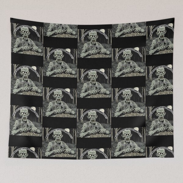 Item preview, What Do Vegetarian Zombies Eat 2 designed and sold by moira-gooch.