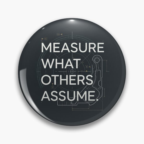 Item preview, Measure What Others Assume Metrology Engineer Measurement Design designed and sold by Amr Darwish Graphic designer.