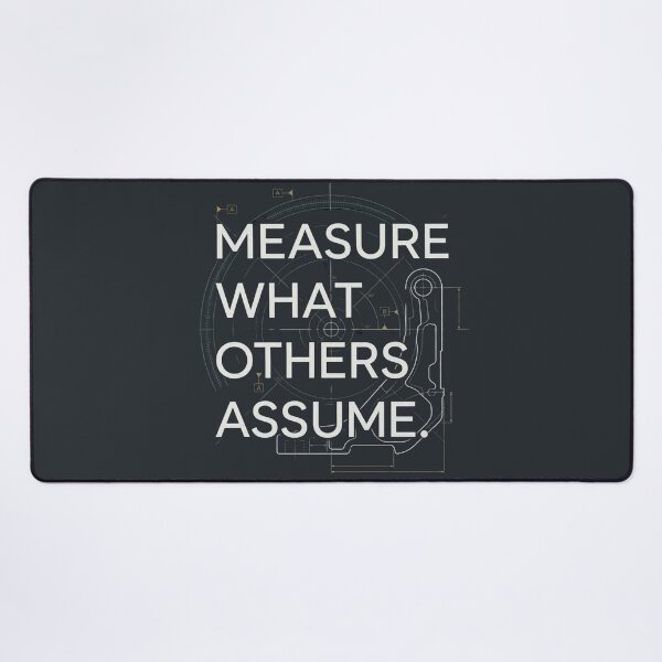 Item preview, Measure What Others Assume Metrology Engineer Measurement Design designed and sold by Amr Darwish Graphic designer.