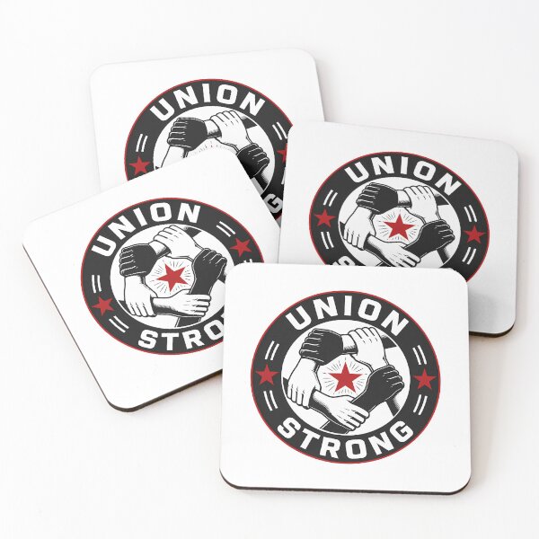 Item preview, Union Strong Labor Union Solidarity Badge designed and sold by sirda-rrow.