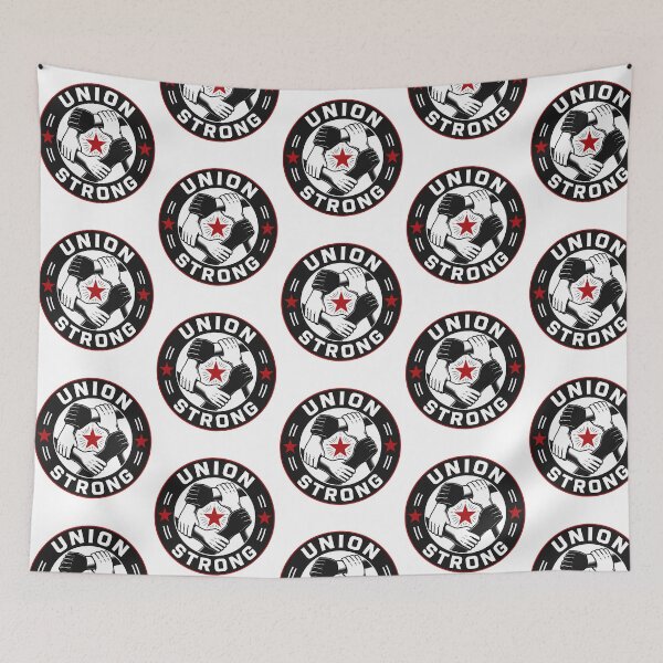 Item preview, Union Strong Labor Union Solidarity Badge designed and sold by sirda-rrow.