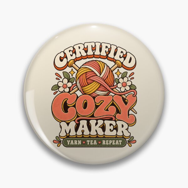 Item preview, Creador certificado de artículos acogedores y artesano de hilo retro designed and sold by Wear Your Thing.