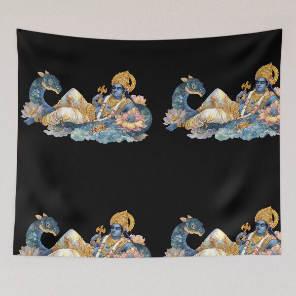 Item preview, Lord Vishnu Art designed and sold by Instant Printing.