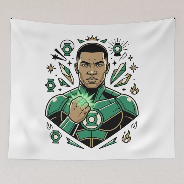 Artikelvorschau, John Stewart Green Lantern Power Ring entworfen und verkauft von hasungqy.