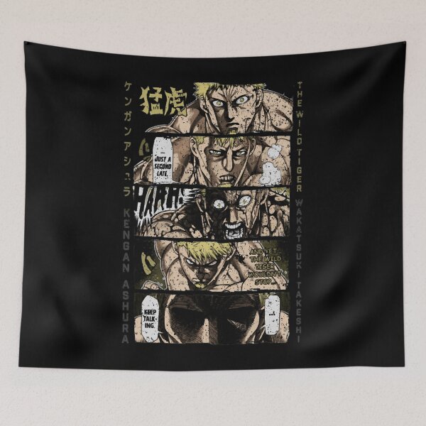 Item preview, Agito Kanoh  KENGAN - ASHURA OMEGA  Manga Anime Classic designed and sold by Corbinee.