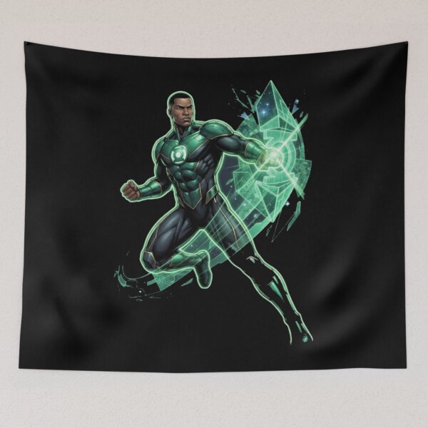 Artikelvorschau, John Stewart Green Lantern Ring entworfen und verkauft von hasungqy.