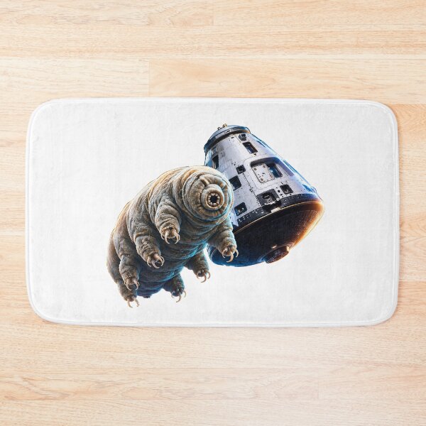 Artikelvorschau, Weltraum-Tardigrad neben der Orion-Kapsel entworfen und verkauft von Chaoscience.