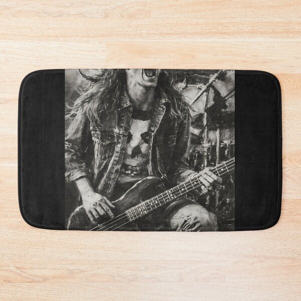 Item preview, Cliff Burton Digital Charcoal Bassist designed and sold by CarolLope.