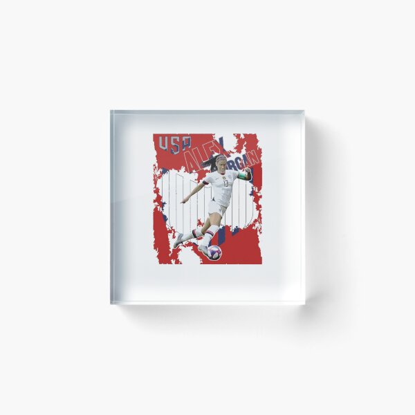 Item preview, Patriotic Soccer Player Action Dribble Painting designed and sold by LelahMorar5.