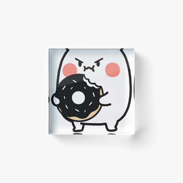 Item preview, Grumpy Holding a Giant Donut designed and sold by JoguJion.