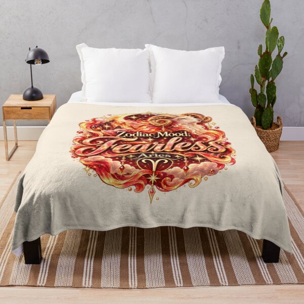 Item preview, Aries Fearless Zodiac Mood Fiery Astrology Design designed and sold by MetaModel Editions.
