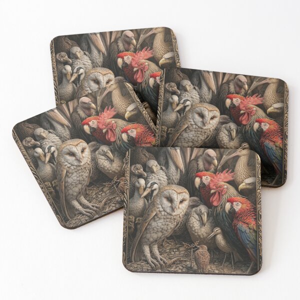 Item preview, Arthur Rackham - 'El búho y los pájaros': una reinterpretación en 3D de las fábulas de Esopo designed and sold by Vintage Designs +.
