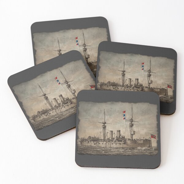 Item preview, German Battleship König Wilhelm Print: Imperial Steel designed and sold by FreiherrPK.