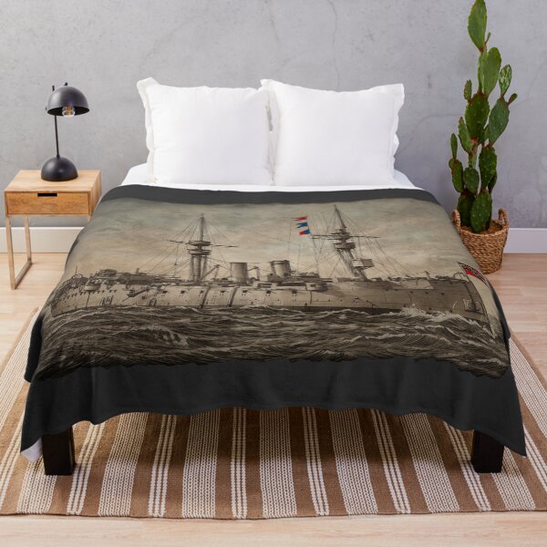 Item preview, German Battleship König Wilhelm Print: Imperial Steel designed and sold by FreiherrPK.