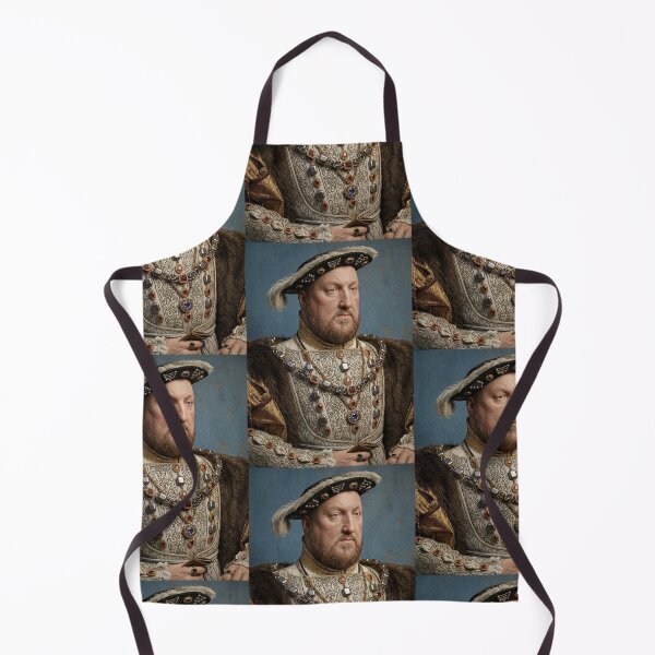 Item preview, King Henry Tudor VIII of England and Great Britain vintage portrait re imagined in 3D art designed and sold by Vintage Designs +.