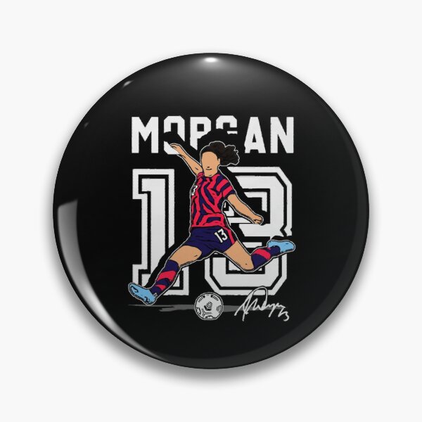 Item preview, Female Footballer Striker Midair Kick Art designed and sold by BlakeDooley5.