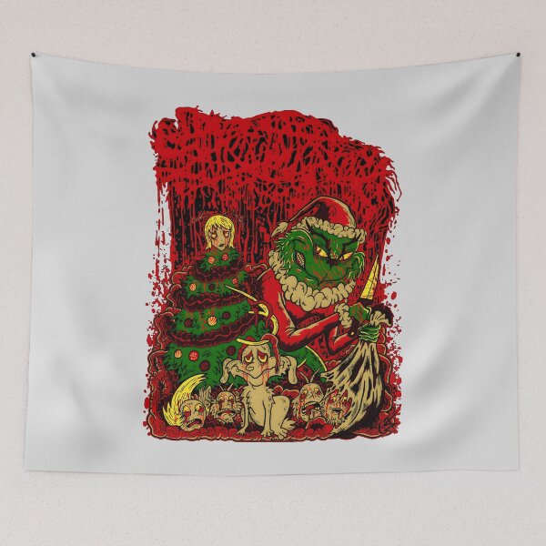 Aperçu de l'œuvre Père Noël Grinch créée et vendue par KeziahBordley.