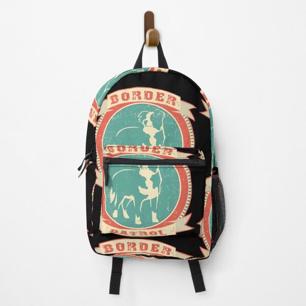 Item preview, Vintage Distressed Border Collie Dog Shield Emblem designed and sold by ThienCauYh.