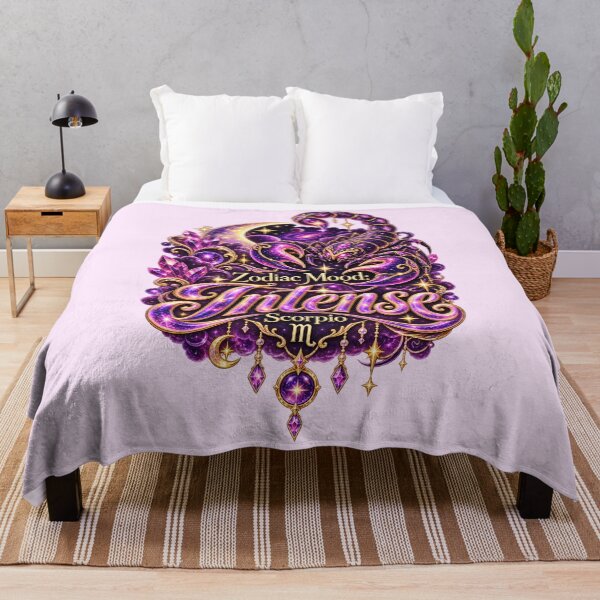 Item preview, Scorpio Intense Zodiac Mood Dark Celestial Astrology Design designed and sold by MetaModel Editions.