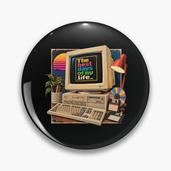 Artikelvorschau, Die besten Tage meines Lebens – Retro-80er-Jahre-Computer-Nostalgie entworfen und verkauft von Art-Zora.