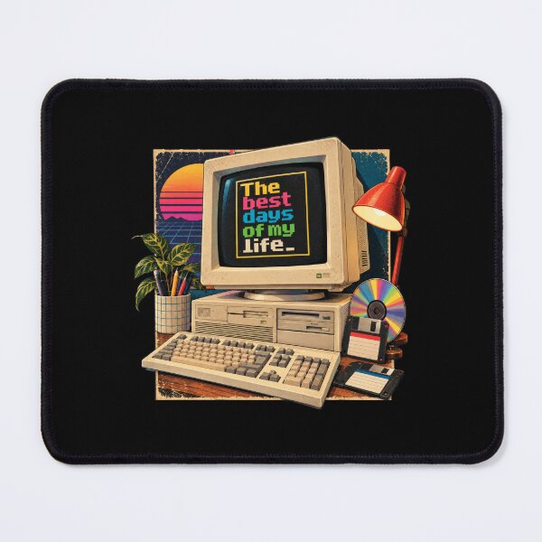 Item preview, The Best Days of My Life – Retro 80s Vintage Computer Nostalgia designed and sold by Art-Zora.