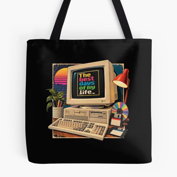 Item preview, Los mejores días de mi vida: nostalgia retro de las computadoras vintage de los 80 designed and sold by Art-Zora.