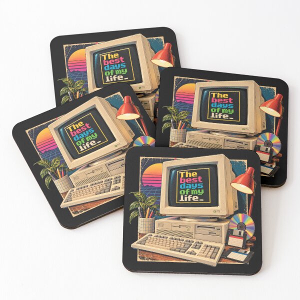 Artikelvorschau, Die besten Tage meines Lebens – Retro-80er-Jahre-Computer-Nostalgie entworfen und verkauft von Art-Zora.