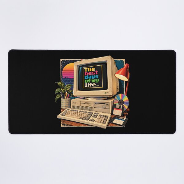 Item preview, The Best Days of My Life – Retro 80s Vintage Computer Nostalgia designed and sold by Art-Zora.