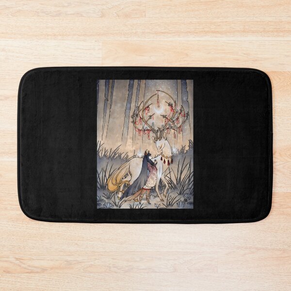 Item preview, The-Meeting-Of-The-Fox-And-Wish-Spirit designed and sold by franzasara.