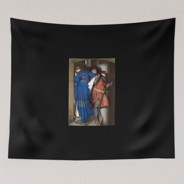 Item preview, The-Meeting-On-The-Turret-Stairs---Frederick-Burton-1864 designed and sold by marisgetm.