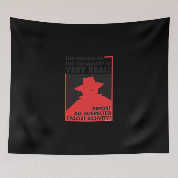 Item preview, The-Menace-Of-The-Alt-Right-Is-Very-Real-(Vector-Recreation) designed and sold by shikeohn.