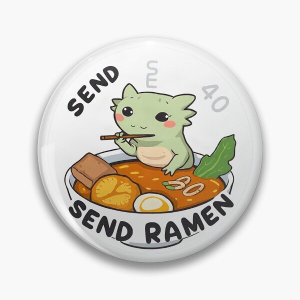 Item preview, Axolotl Chef Cooking Ramen designed and sold by Arc2020.