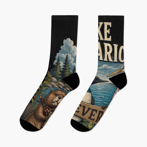 Item preview, Lake Ontario Forever Animals Flag Funny Anti Lake America  designed and sold by StanaLuis.