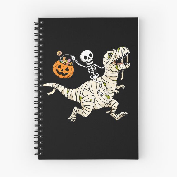 Item preview, Boys Halloween Skeleton Riding Dinosaur Mummy Trex Kids designed and sold by StanaLuis.