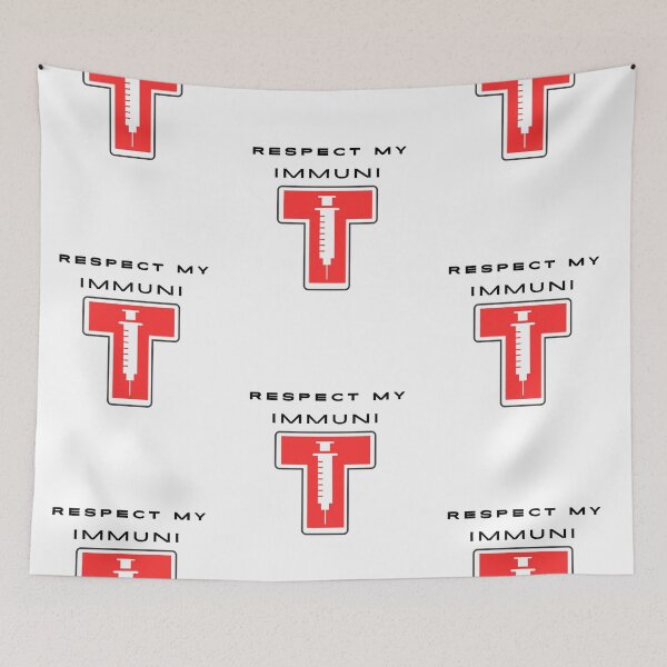 Item preview, RESPECT MY IMMUNI - TEE designed and sold by PhraseCreatives.