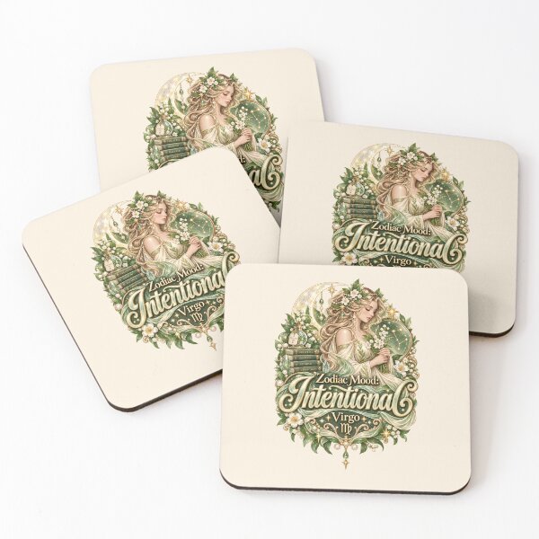 Item preview, Virgo Intentional Zodiac Mood Botanical Astrology Design designed and sold by MetaModel Editions.