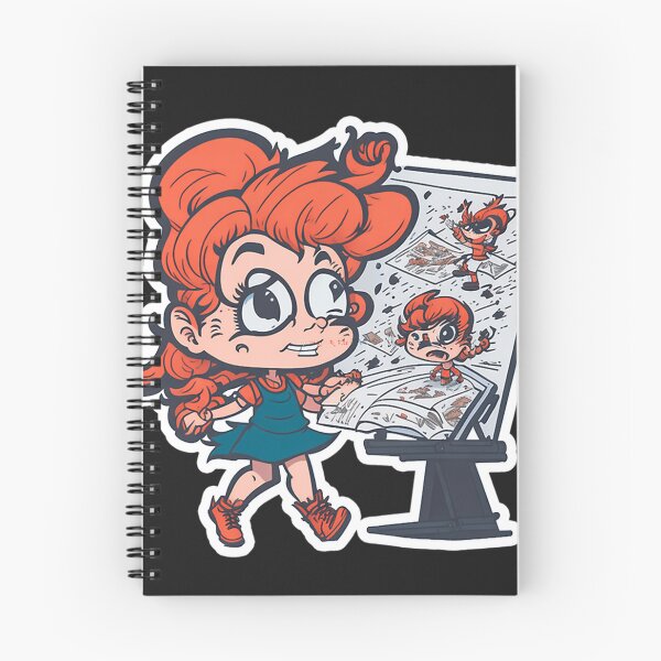 Artikelvorschau, Verrücktes Cartoonist-Mädchen, abnormaler Cartoon entworfen und verkauft von VickieMorgani.