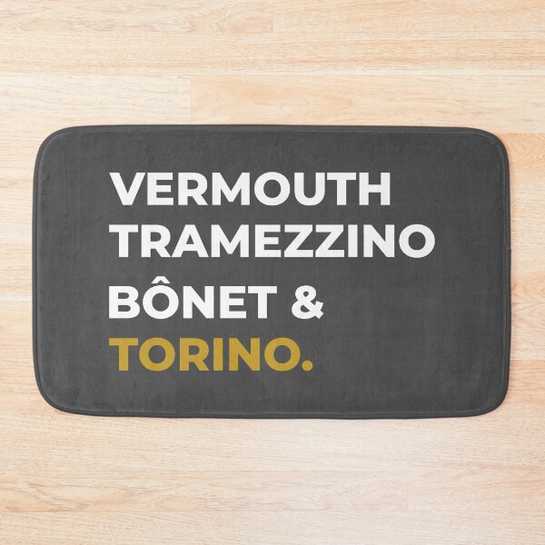 Item preview, Torino Food Icons - Vermouth, Tramezzino, Bônet designed and sold by Torinostalgia.