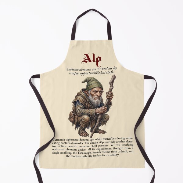 Item preview, Alp Print: The Bureaucracy of Sleep Paralysis designed and sold by FreiherrPK.
